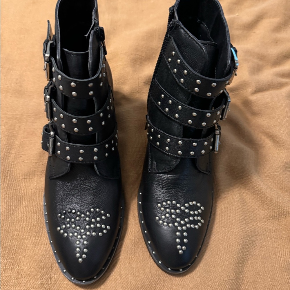 Studded boots